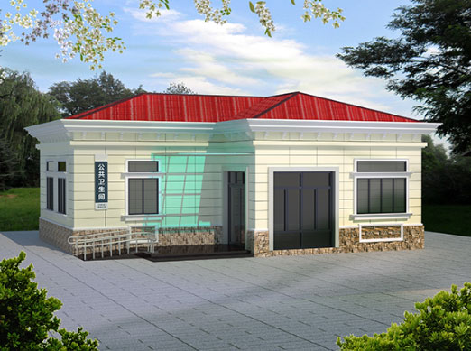 细水乡现代都市型移动厕所